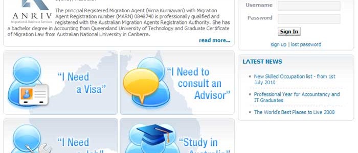 Anriv Australia Migration Business Services