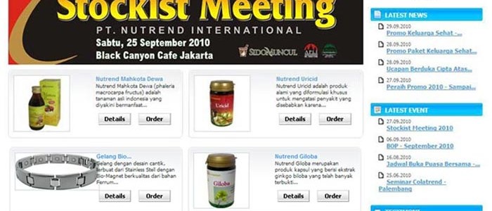 Nutrend Int’l