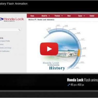 Honda Lock Indonesia – History Flash Animation