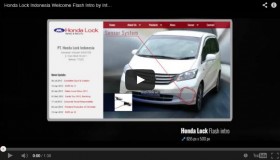 Honda Lock Indonesia Welcome Flash Intro by Interaksi.co.id