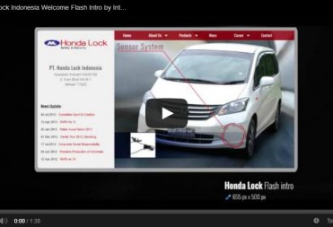 Honda Lock Indonesia Welcome Flash Intro by Interaksi.co.id