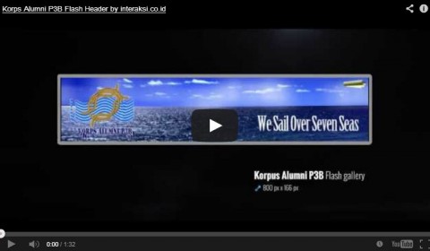 Korps Alumni P3B Flash Header by interaksi.co.id