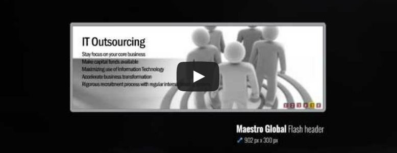 Maestro Global Flash Header