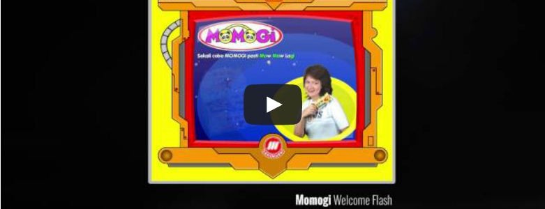 Momogi Snack Welcome Flash Animation Design